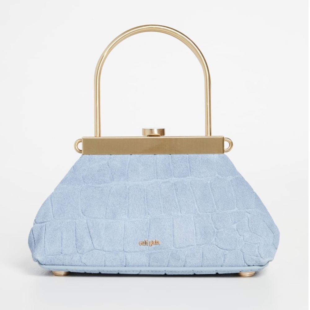 Cult Gaia Estelle Mini Crossbody Bag maya blue
